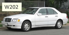 Roof Racks Mercedes C-Class W202 vehicle image